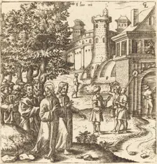 Christ Teaching the Multitude, probably c. 1576/1580. Creator: Leonard Gaultier