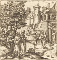Christ Teaching the Multitude, probably c. 1576/1580. Creator: Leonard Gaultier