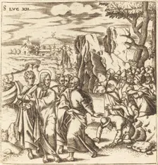 Christ Teaching the Multitude, probably c. 1576/1580. Creator: Leonard Gaultier
