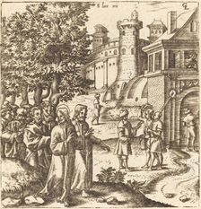 Christ Teaching the Multitude, probably c. 1576/1580. Creator: Leonard Gaultier