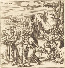 Christ Teaching the Multitude, probably c. 1576/1580. Creator: Leonard Gaultier
