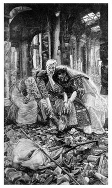 Christ the Comforter 1895.Artist: Dormoy