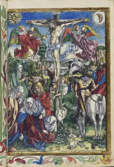 Christ the crucified. From the Great Passion (Passio domini nostri Jesu), 1511. Creator: Dürer, Albrecht (1471-1528)