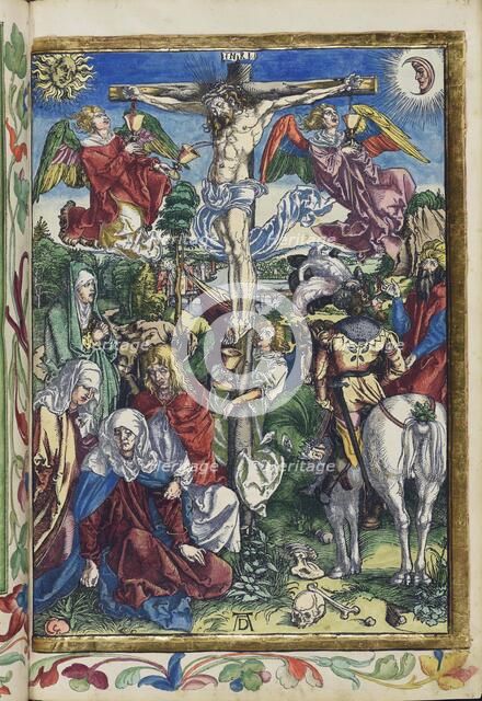 Christ the crucified. From the Great Passion (Passio domini nostri Jesu), 1511. Creator: Dürer, Albrecht (1471-1528).