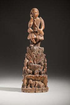 Christ the Good Shepherd, 17th century. Creator: Unknown