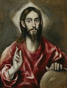 Christ the Saviour, between c1608 and c1614. Creator: El Greco