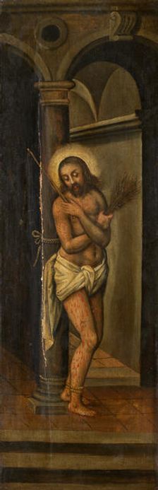 Christ tied to a Column, 17th century. Creator: Anon