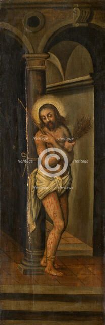 Christ tied to a Column, 17th century. Creator: Anon.