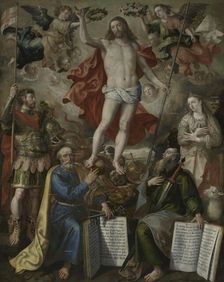 Christ Triumphant, 1590. Creator: Martin de Vos