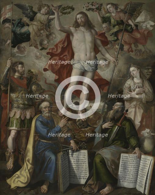 Christ Triumphant, 1590. Creator: Martin de Vos.