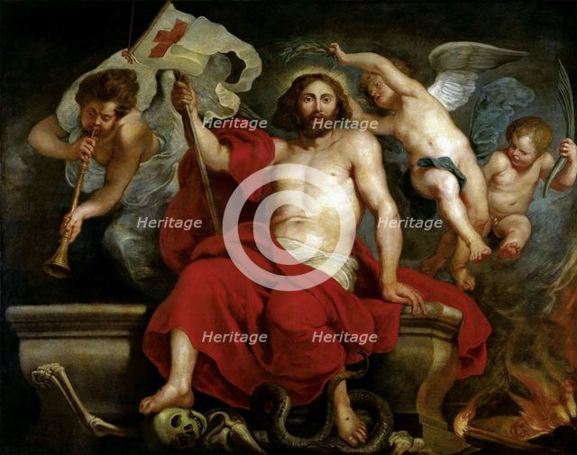 Christ Triumphant over Sin and Death, c. 1615-1620. Creator: Rubens, Pieter Paul (1577-1640).
