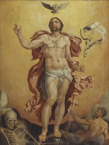 Christ victoring over Sin and Death, 1513-1574. Creator: Maerten van Heemskerck