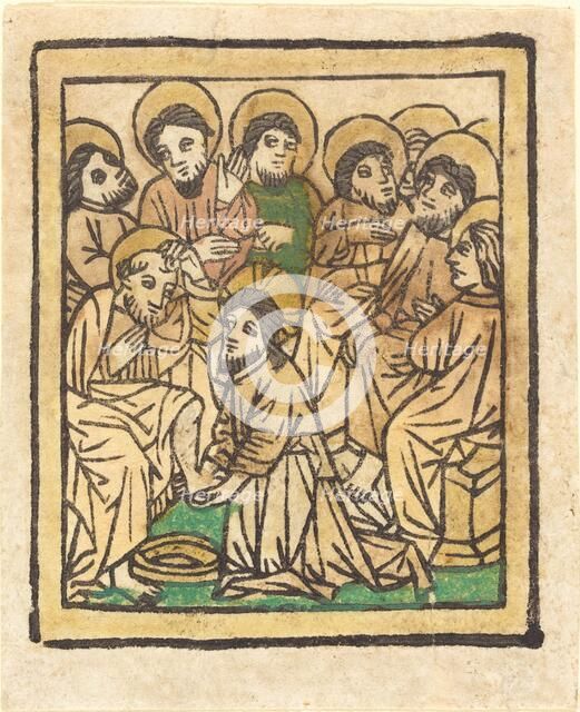 Christ Washing the Apostles' Feet, c. 1490. Creator: Unknown.