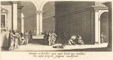 Christ Washing the Apostles Feet, c. 1618. Creator: Jacques Callot