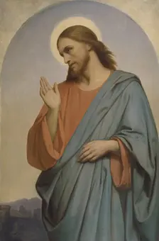 Christ Weeping Over Jerusalem, 1851. Creator: Ary Scheffer