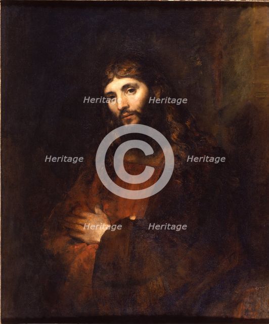 Christ with Arms Folded, 1656-1661. Artist: Rembrandt van Rhijn (1606-1669)