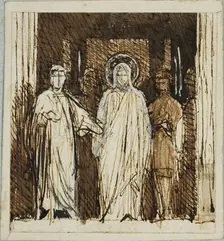 Christ with Pilate, n.d. Creator: Dominique Papety