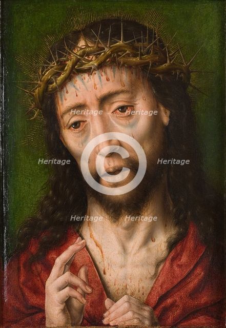 Christ with the crown of thorns, First Half of 16th cen..