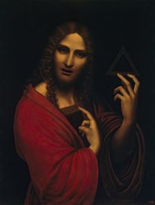 Christ with the Symbol of the Trinity, 1550. Creator: Giovanni Pietro Rizzoli