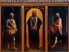 Christ with two Saints Creator: Piombo, Sebastiano, del (1485-1547)