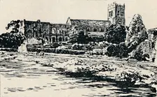Christchurch Priory 1929