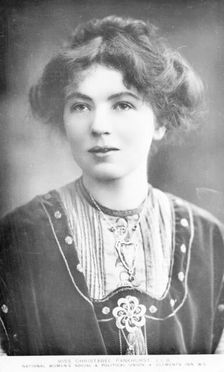 Christabel Harriette Pankhurst, c1909