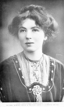 Christabel Harriette Pankhurst, c1909. Creator: Unknown