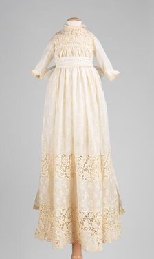 Christening dress, American, 1890. Creator: Unknown