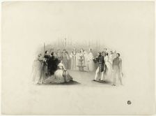 Christening of Edward VII, n.d. Creator: John Hayter