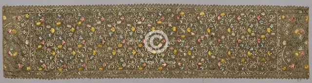 Christening Mantle (?), late 1500s. Creator: Unknown.