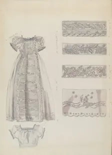Christening Robe, c. 1936. Creator: Ella Josephine Sterling
