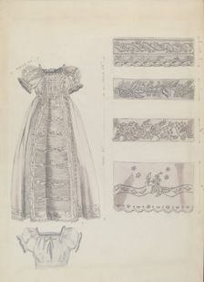 Christening Robe, c. 1936. Creator: Ella Josephine Sterling