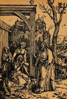 Christi Abschied von seiner Mutter. ('Christ Taking Leave of His Mother'), 1504-1505. Creator: Albrecht Durer