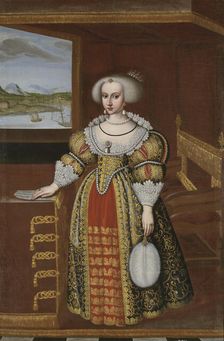 Christina, 1626-1689, Queen of Sweden. Creator: Jacob Heinrich Elbfas