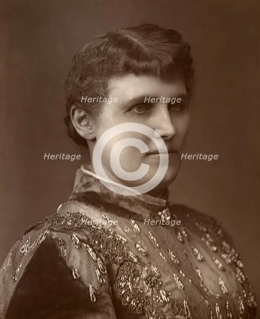 Christina Nilsson, Swedish soprano opera singer, 1888. Artist: Kingsbury & Notcutt
