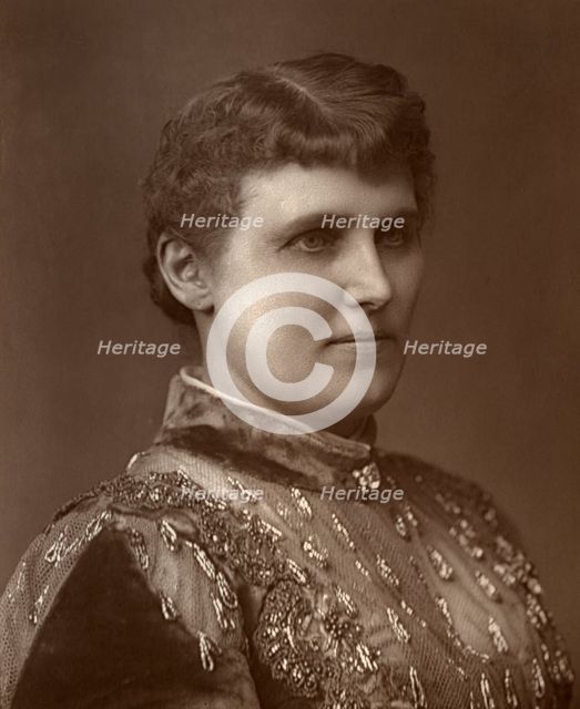 Christina Nilsson, Swedish soprano opera singer, 1888. Artist: Kingsbury & Notcutt