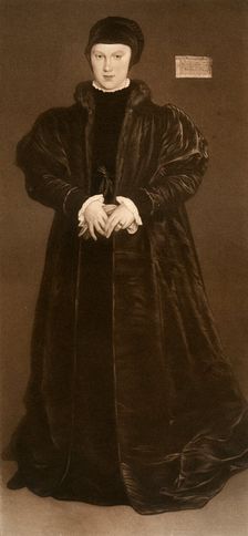Christina of Denmark, Duchess of Milan 1538, (1902). Artist: Hans Holbein the Younger
