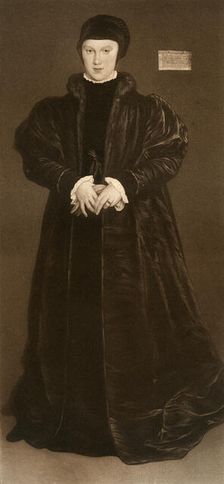Christina of Denmark, Duchess of Milan 1538, (1902). Artist: Hans Holbein the Younger