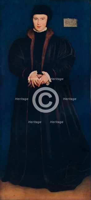 'Christina of Denmark, Duchess of Milan', 1538. Artist: Hans Holbein the Younger.