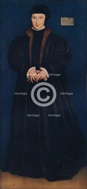 'Christina of Denmark, Duchess of Milan', 1538. Artist: Hans Holbein the Younger.