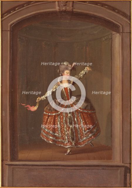 Christina Augusta von Fersen, 1754-1846, née Löwenhielm, c18th century. Creator: Per Hillestrom.