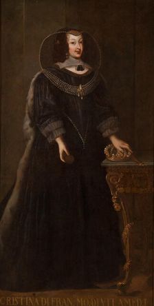 Christine Marie of France (1606-1663), Duchess of Savoy. Artist: Anonymous