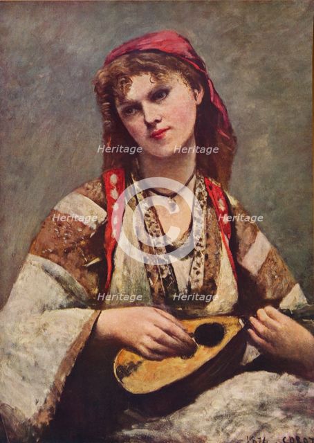'Christine Nilsson', 1874 (1935). Artist: Jean-Baptiste-Camille Corot.
