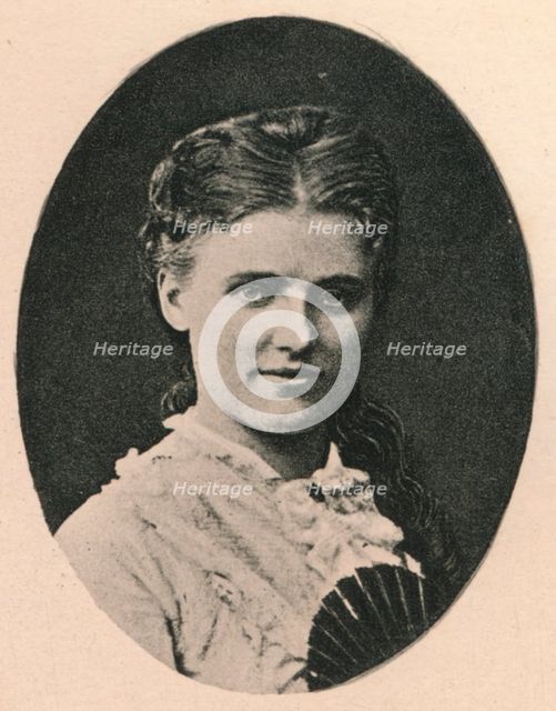 'Christine Nilsson', c1890, (1895). Artist: F Jenkins Heliog.