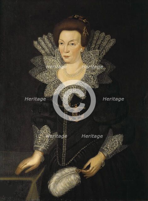 Christine of Hesse (1543-1604), Duchess of Holstein-Gottorp, First Half of 16th cen.. Creator: Anonymous.