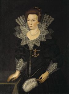 Christine of Hesse (1543-1604), Duchess of Holstein-Gottorp, First Half of 16th cen.. Creator: Anonymous