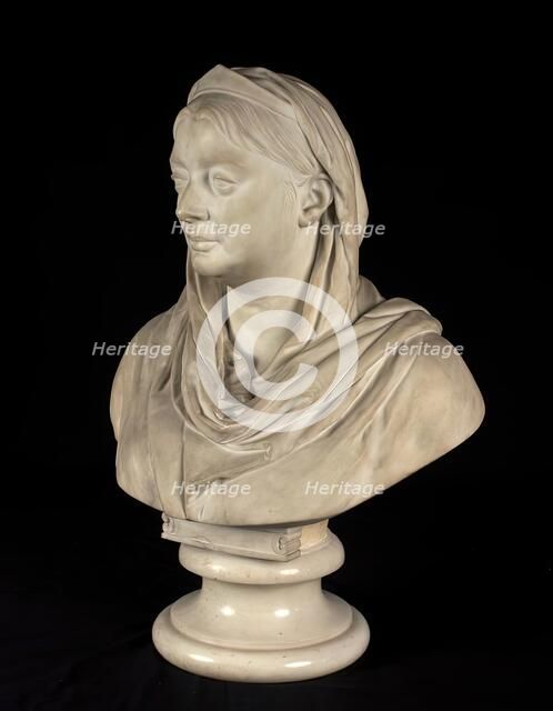 Christine Billroth, the wife of the surgeon Theodor Billroth, 1887. Creator: Kaspar Clemens Zumbusch.