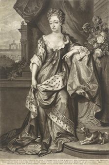 Christine Charlotte of Württemberg (1645-1699), Princess of East Frisia, ca 1699. Creator: Schenk, Peter (Petrus), the Elder (1660-1718)