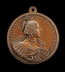 Christine de France, 1606-1663, Duchess of Savoy, Wife of Victor Amadeus I 1619..., 1635. Creator: Abraham Dupre