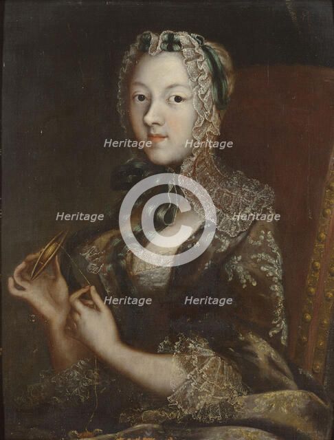 Christine Henriette of Hesse-Rotenburg (1717-1778), Princess of Carignan , 18th century. Creator: Anonymous.